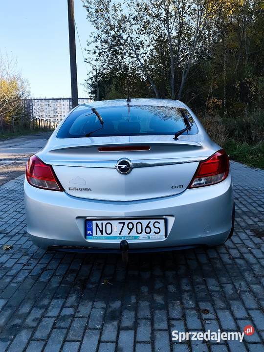Opel Insignia 2009r Srebrny Olsztyn