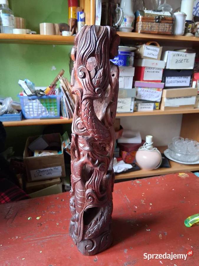 Hinduska figurka z drzewa sandalowego Katowice