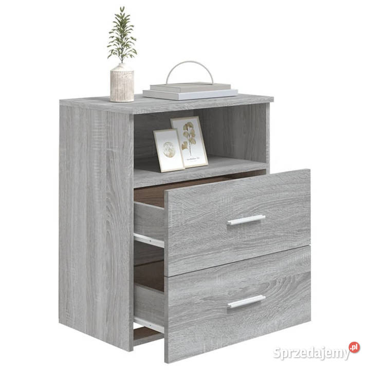 Szafka nocna szary dąb sonoma 50x32x60 WM815860 Warszawa sprzedam