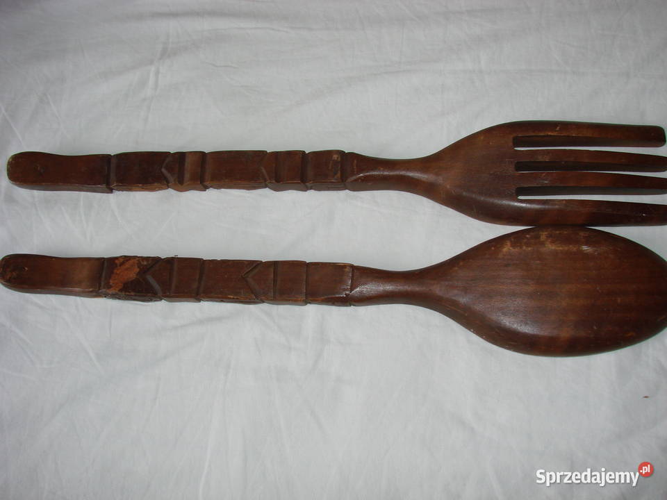 duża drewniana łychawidelec pomorskie Pruszcz Gdański