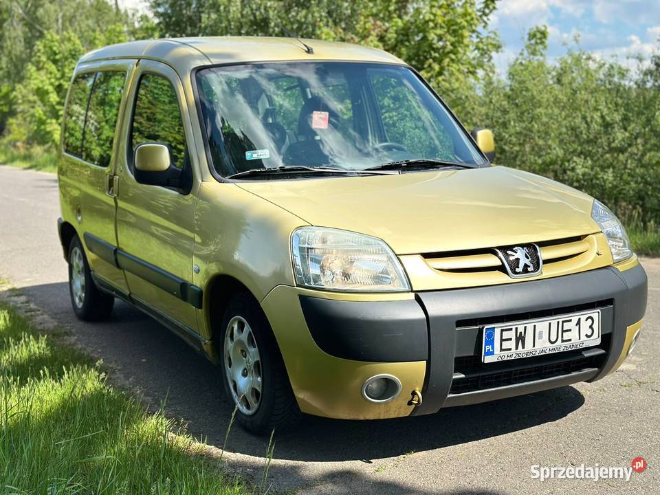 Peugeot Partner I 14 LPG sprawny faktura Wieluń