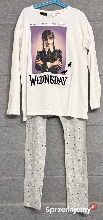 Piżama dziewczęca długi rękaw Wednesday ZARA Piżamy i szlafroki Żyrardów