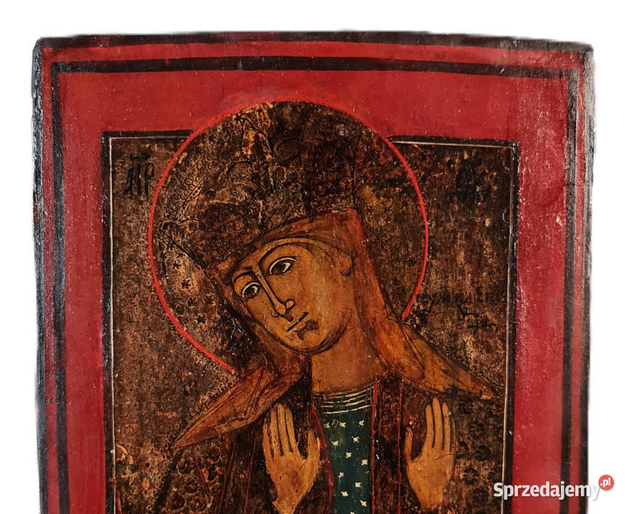 Ikona Matka Boża Zbawiciel Czuwające Oko 0017 Malarstwo Warszawa sprzedam