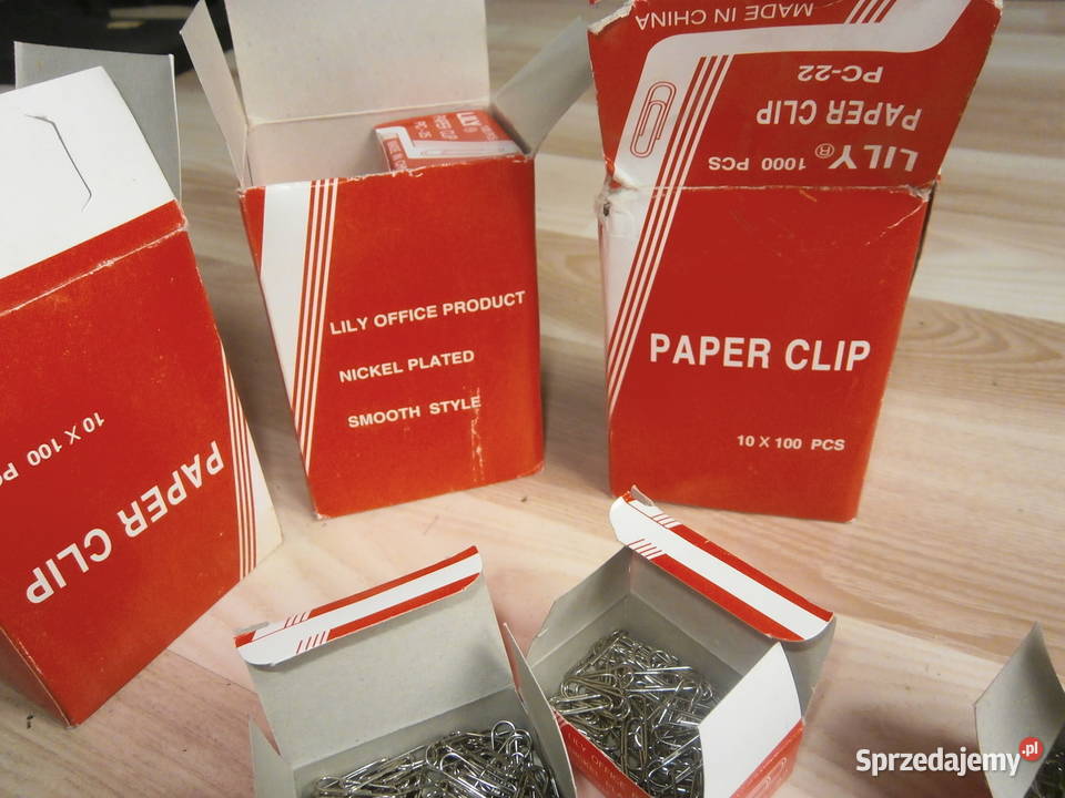 Spinacze biurowe 3000 22mm Łódź