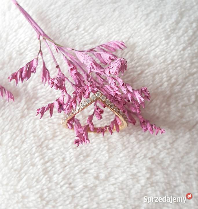 Nowy drobny pierścionek stal szlachetna obrączka sprzedam