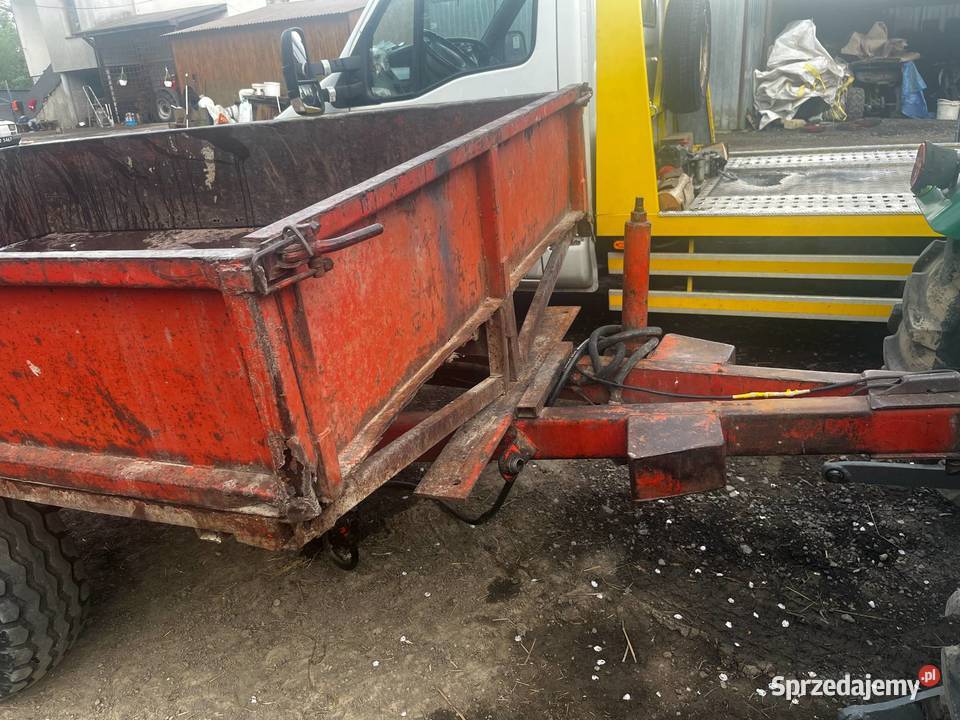 Przyczepa wywrotka agromet 25t Przyczepy rolnicze Biecz