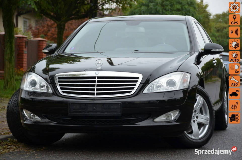 Mercedes S 320 Opłacona 320CDI 235 Serwis Kamera wspomaganie kierownicy Kutno