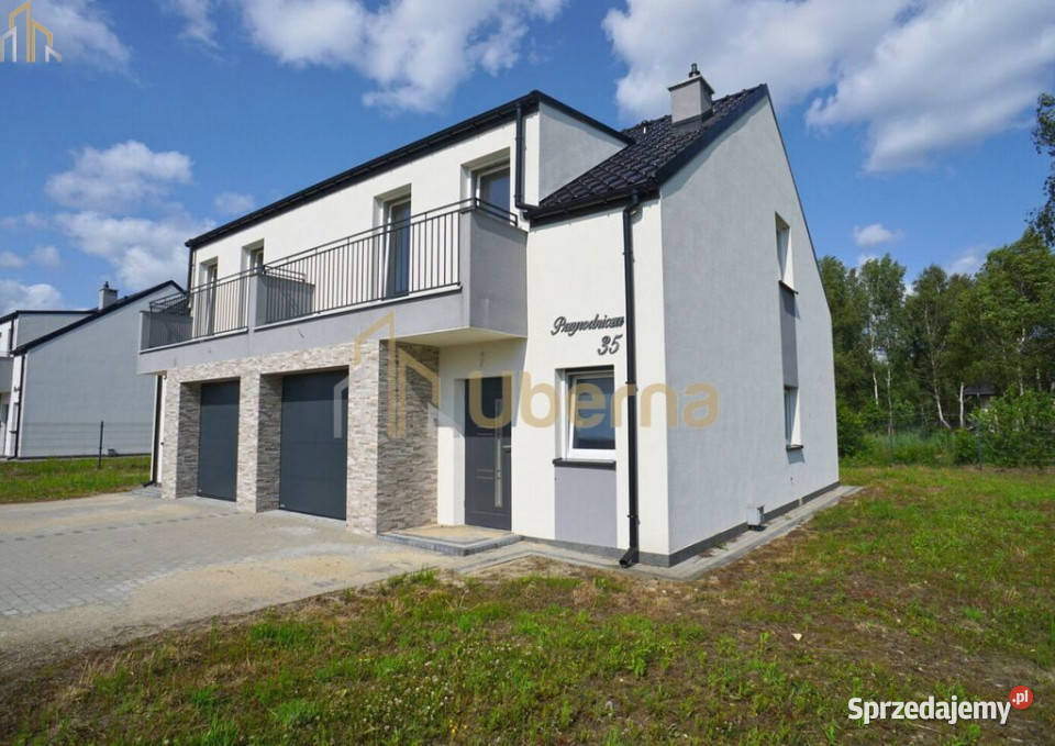 Bliźniak w stanie deweloperskim Białuń