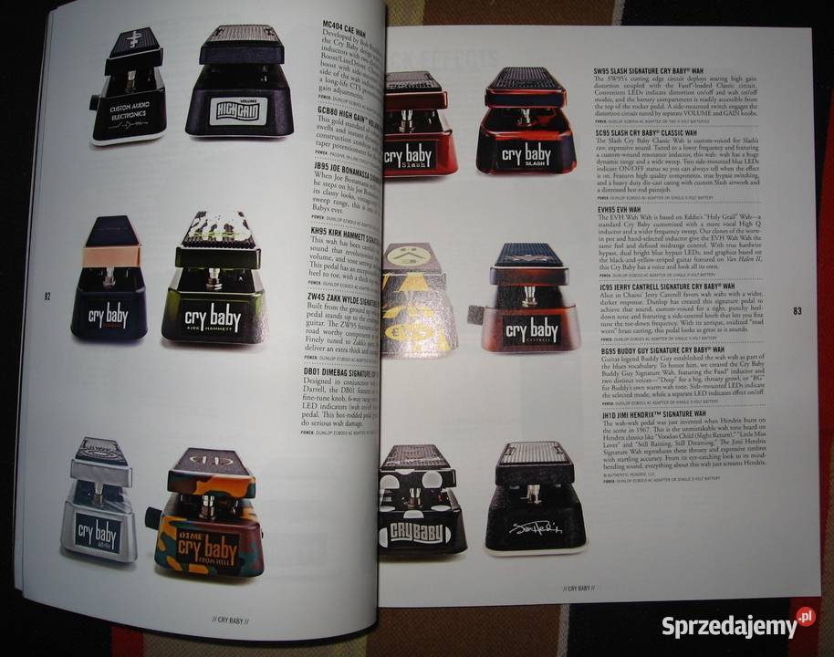 Dunlop guitar effects accessories catalog Kępice