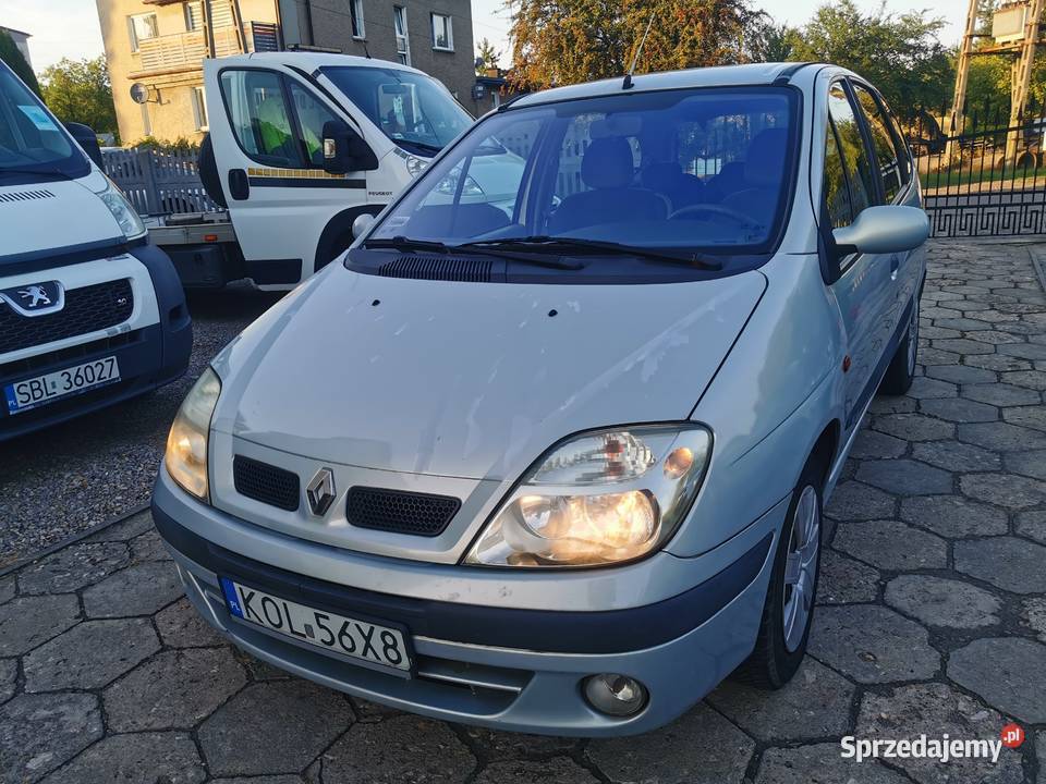 sprzedam renault megane scenic 20 16v z gazem Zarejestrowany w Polsce Bytom