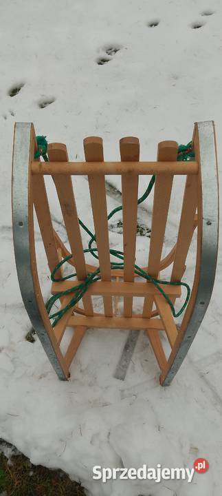 Sanki drewniane podlaskie Augustów