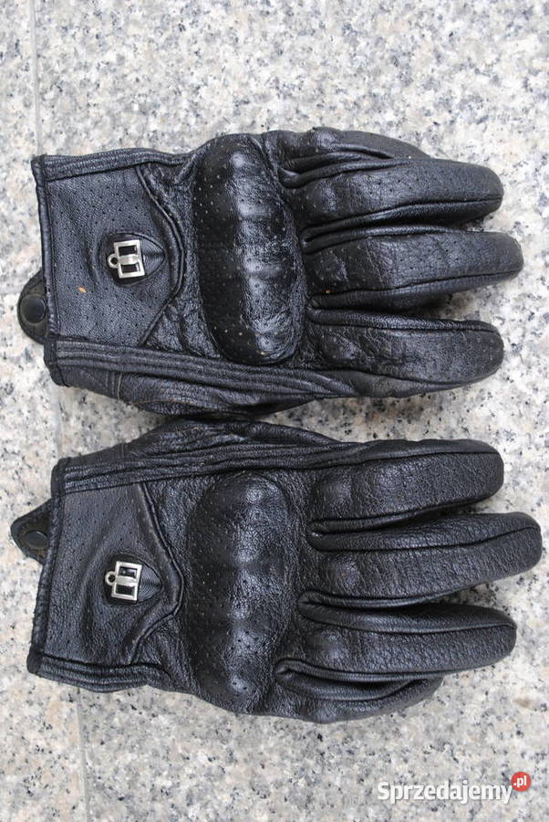 Rękawice motocyklowe Icon rozmiar XL skóra Odzież motocyklowa lubelskie