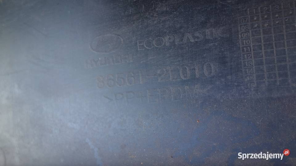 KRATKA ZDERZAKA HYUNDAI I30 śląskie Ruda Śląska
