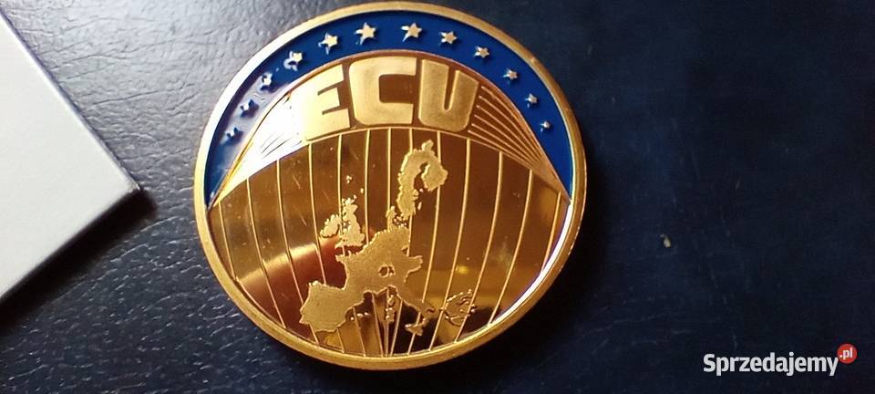 Stare monety Medal ECU 209 Lesko