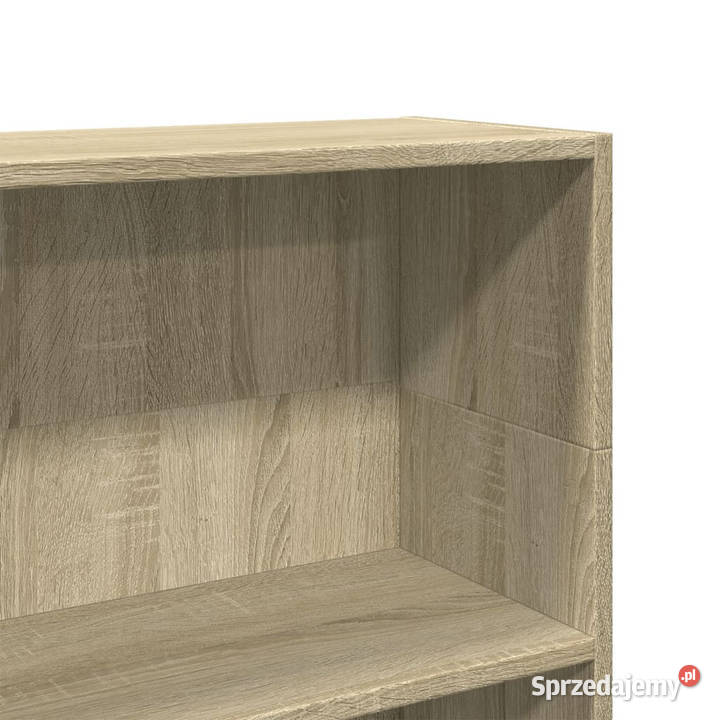Regał dąb sonoma 80x24x109 materiał Warszawa
