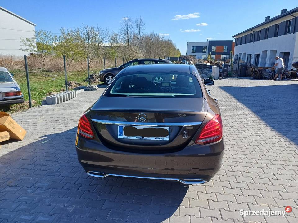 Mercedes w205 c180 benzyna brąz automat krajowy możliwa zamiana