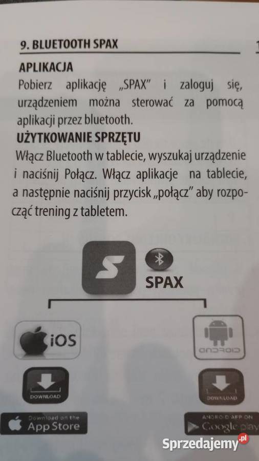 Bieżnia elektryczna SPOKEY Even BL 1200W 6h wielkopolskie Skiereszewo