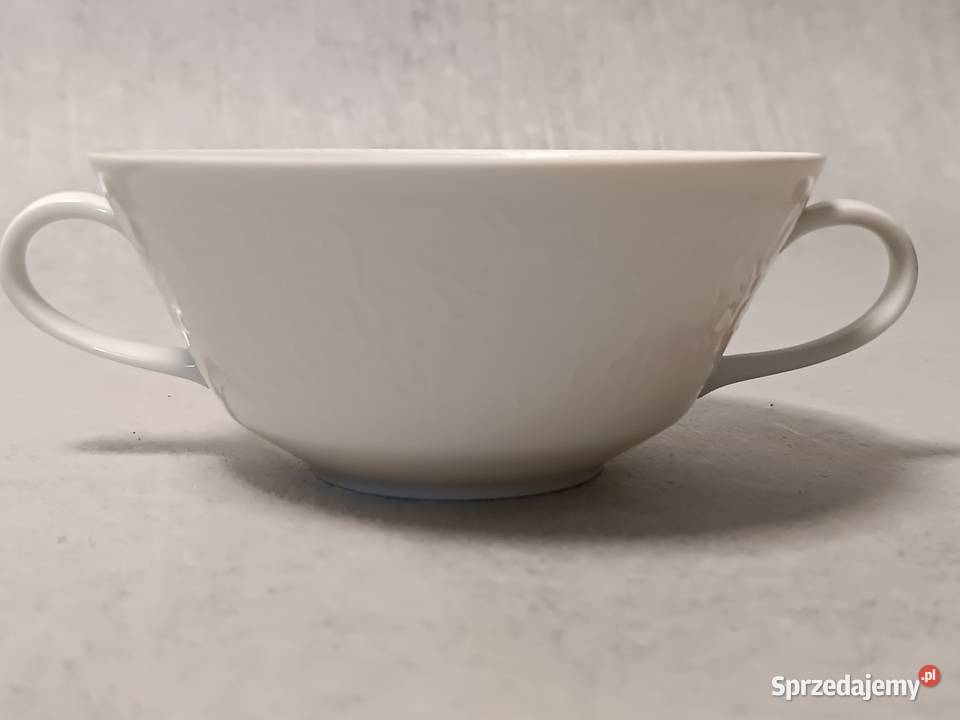 HUTSCHENREUTHER Bulionówka Biała Porcelana podlaskie
