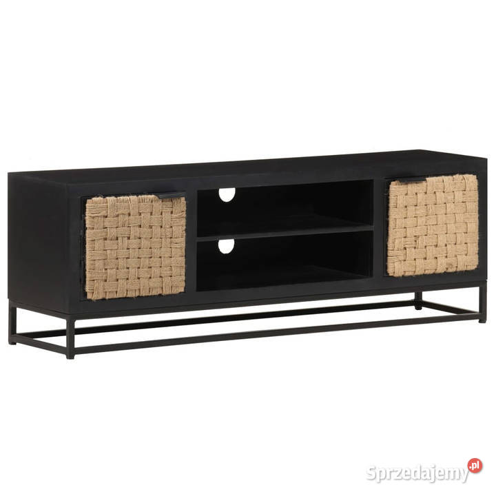 Szafka pod TV 120x30x40 lite drewno mango RTV Warszawa