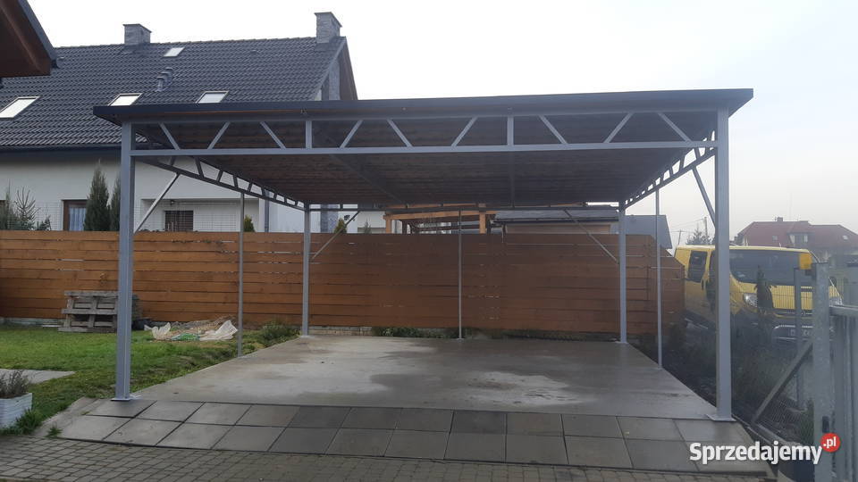 Mały CARPORT Wiatka Zadaszenie Garaż Blaszany sprzedam