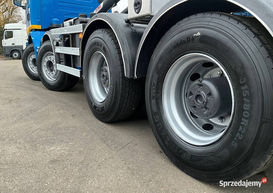 Hakowiec 8x4 Scania G 490 Eur 6 tez Leasing Warszawa