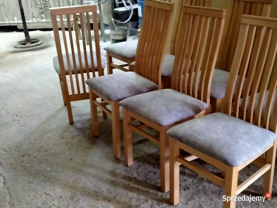 Piękne nowoczesne krzesła Nysa sprzedam