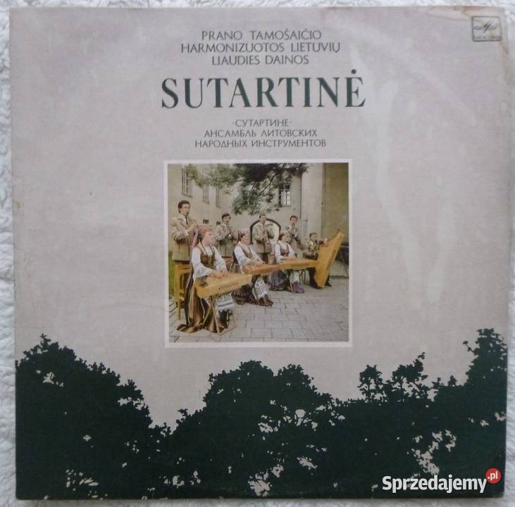 Płyta winyl LP 1986 Sutartine Litewskie