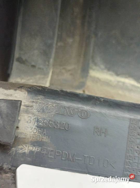 OSŁONA NAKŁADKA PROGOWA PRAWY TYŁ 31265320 Volvo Części samochodowe