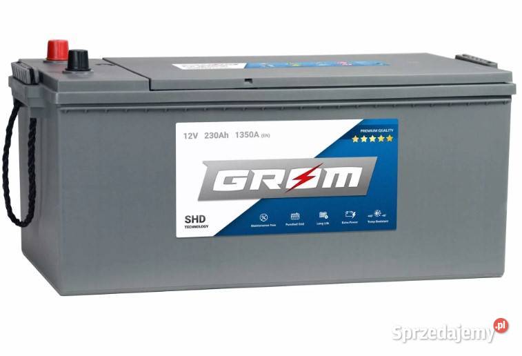 Akumulator GROM SHD Premium 230Ah 1350A dolnośląskie Wałbrzych