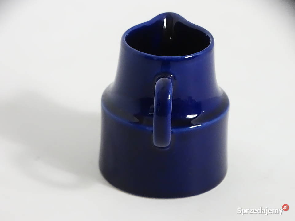 Vintage Dzbanek Kobaltowy MidCentury Modern 150 lubelskie Biłgoraj