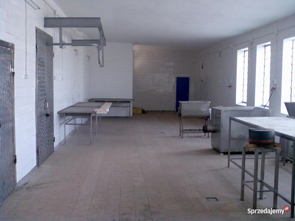 masarnię z ubojnią Klimontów