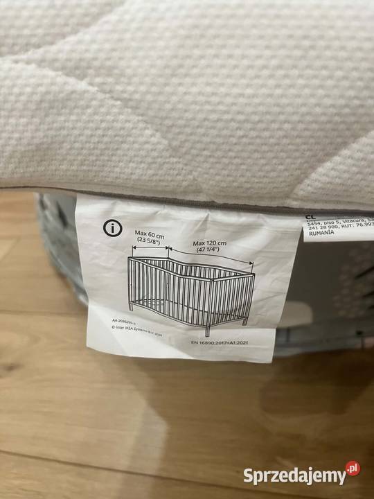 Łóżeczkołóżko dziecięce SUNDVIK Ikea Konstantynów Łódzki