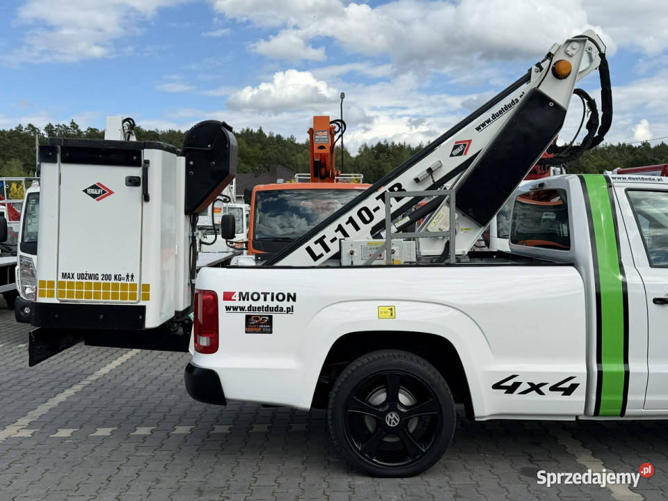 Volkswagen Amarok Podnośnik Koszowy 4x4 11m Widełki