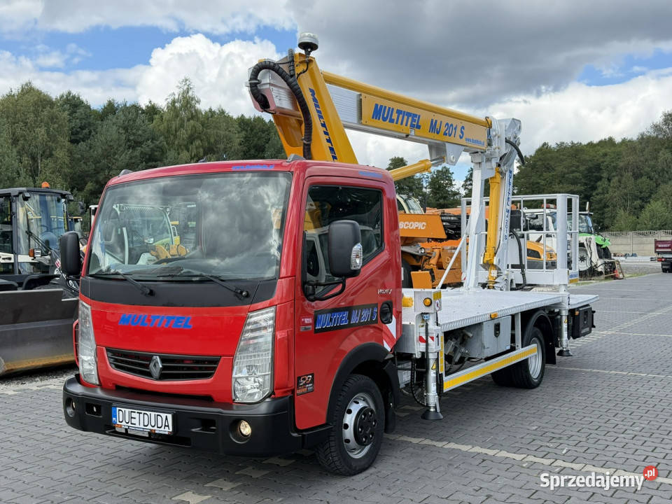 Renault Maxity Zwyżka Podnośnik Koszowy Multitel świętokrzyskie Widełki