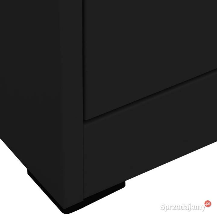 Szafka kartotekowa czarna 46x62x133 stalowa Pozostałe Warszawa sprzedam