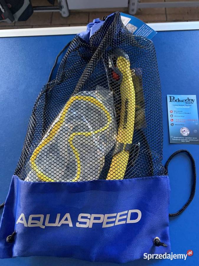 Maska nurkowa Enzo z fajką Samos dzieci Nurkowanie Bytom