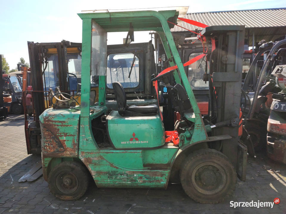 wózek widłowy Mitsubishi FG25K 25 tony wózek do gaz małopolskie Kęty