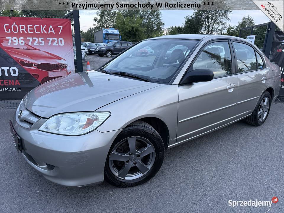 Honda Civic 17 Benzyna Automat Alufelgi Klima benzyna wielkopolskie Poznań