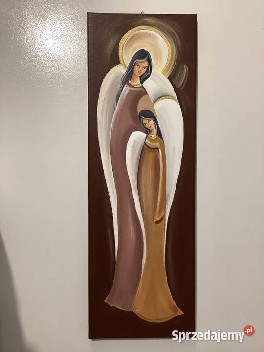 Obraz anioły na płótnie Obrazki i obrazy Katowice sprzedam