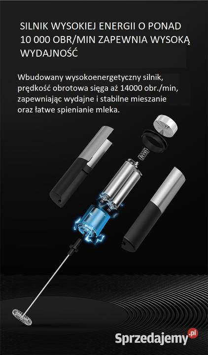 SPIENIACZ DO MLEKA elektryczny nowoczesny do mazowieckie Zielonka