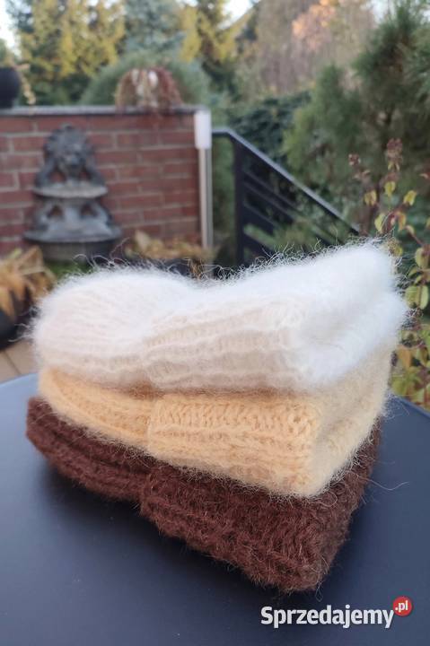 Czapki chmurki KOLORY handmade Józefów