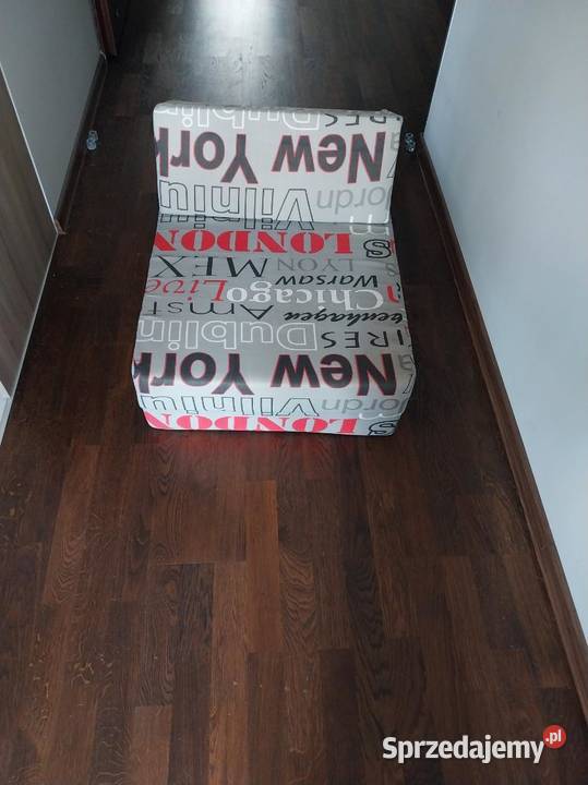 Materac rozkładany jednoosobowy 186cm Konin