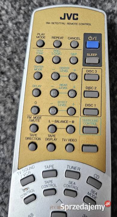 Pilot audio JVC RMSETD77RU Kraków sprzedam