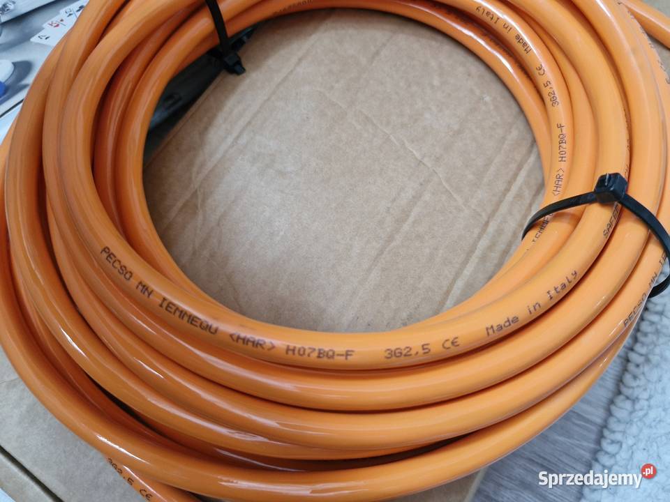 Przedłużacz Budowlany 12m H07BQF 3x25mm Pancerny Pozostałe