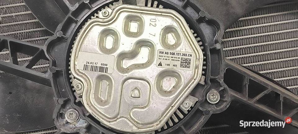 CHŁODNICA WODY SKODA OCTAVIA III 5Q0121203CN osobowe