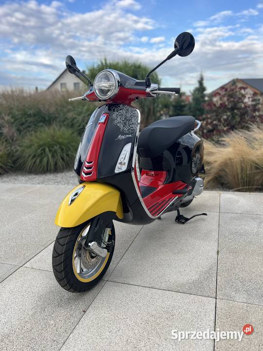Vespa Primavera 125 Mickey Mouse Limitowana 1km Legnica