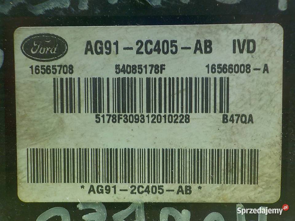 FORD MONDEO MK4 18 TDCI 10r pompa ABS