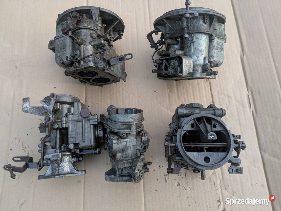 Stare gaźniki Muscel Uaz Warszawa Gaz