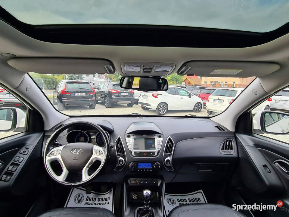 Hyundai ix35 4x4 Szyberdach Navi Kamera 2xPDC wielofunkcyjna kierownica wielkopolskie Wągrowiec sprzedam