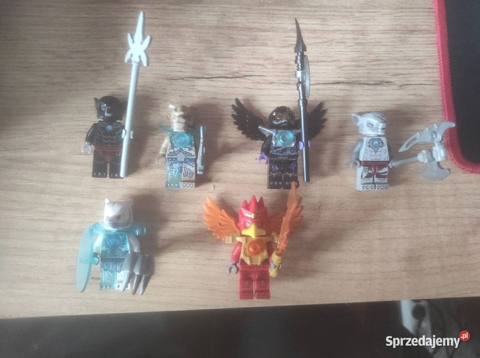 figurki lego legends of Chima oryginalne Lego lubuskie